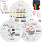  вышивка комплект рукоделие комплект Cross стежок начинающий 8 позиций комплект введение тренировка ручная работа DIY простой ( цветок )