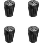  stock колпак 4 шт. комплект брать . изменение легкий резина колпак предотвращение скольжения выдерживающий износ альпинизм универсальный модель ( черный )