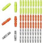 からまん棒 釣具 ウキ フカセ釣り ミックス 30個 60個 徳用パック 投げ サビキ カゴ 仕掛け 遠投 (ミックス60個))