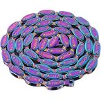  толщина зуб 1/8 цепь велосипед для одиночный скорость piste /BMX соответствует средний уголь элемент сталь производства усиленный цепь растягивать трудно порванный трудно ( Rainbow )