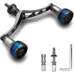 リール ハンドル シマノ Shimano ダイワ DAIWA 通用 スピニングリール用(110mm - ダークグレー(22STELL)