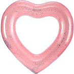  Heart надувной круг для взрослых 120cm... бассейн море развлечение инструмент ослабленное крепление . водные развлечения MDM ( розовый ( ламе ввод ), 120cm)