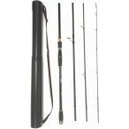  Pack Rod Chivas путешествие удилище 3m вращающийся (10ft вращающийся 4 деталь (M)& твердый удилище кейс, 10ft(3m))