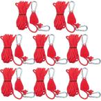  трос храповик pala код палатка брезент свободный металлические принадлежности gai трос строение кемпинг сопутствующие товары ( красный, 8 шт )