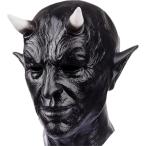  костюмированная игра маска головной убор демон Halloween ужасы Uni -k маскарадный костюм party .. маска поверхность белый ( черный )