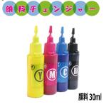 （ 顔料チェンジャー ）エプソン プリンタ MED-4CL メダマヤキ 対応  リピートインク 顔料 30mlｘ4色 ボトルのみ( RPGCEMED30X4KG )