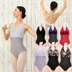 バレエ 大人 レオタード  綿+ベロア ナイロン+レース ホルターネック バレエレオタード 人気 大人用 大人サイズ S M L XL al0052