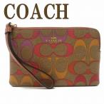 コーチ COACH ポーチ ハンドポーチ リストレット クラッチ 財布 ハンドバッグ レディース シグネチャー C1868IME7V  ネコポス