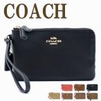 【並行輸入品】コーチコーチ COACH 財布 レディース ポーチ ハンドポーチ リストレット クラッチ ハンドバッグ カードケース 小物入れ 小さめ 化粧 ブラック 黒