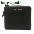 ケイトスペード KateSpade 財布 二つ折り財布レディース ラウンドファスナー WLRU5431-001