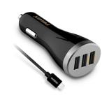 Pisen автомобильный зарядное устройство USB порт ×3