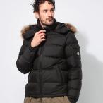 モンクレール MONCLER ファーフード着脱 肩ポケット付き ショートダウンジャケット メンズ MAYAF MCMAYAF4
