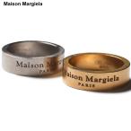 ショッピングマルジェラ メゾン マルジェラ Maison Margiela ロゴ リング メンズ 6mm MESM1UQ0081