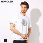 MONCLER (モンクレール) ビッグワッペンプリント クルーネック 半袖 Tシャツ メンズ MC8C0002889A17