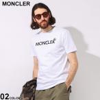 MONCLER (モンクレール) フロントロゴ&ワッペン クルーネック 半袖 Tシャツ MC8C000578390T