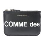 コムデギャルソン カードケース 財布 comme des garcons CDG メンズ ロゴプリント ジップ ジッピーウォレット レザー CDGSA8100HL ブランド 誕生日 プレゼント