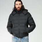 モンクレール MONCLER フード着脱 マット フルジップ ダウンジャケット MCMONTBROCQ5 メンズ