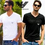 エンポリオアルマーニ EMPORIO ARMANI フロントロゴ Vネック 半袖 アンダーTシャツ EA110810CC716