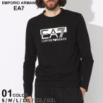 ショッピングアルマーニ アルマーニ Tシャツ 長袖 EMPORIO ARMANI EA7 エンポリオアルマーニ メンズ ロンT ロゴ プリント ブランド トップス EA76RPT64PJ03Z