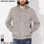 アルマーニ パーカー EMPORIO ARMANI エンポリオアルマーニ メンズ ロゴ ジャガード ブランド トップス EAU1116663F589