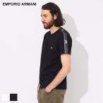 アルマーニ Tシャツ EMPORIO ARMANI エンポリオアルマーニ メンズ 半袖 ロゴ ブランド トップス EAS2118454R475