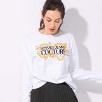  Versace . джинсы kchu-ruVERSACE JEANS COUTUREbaroko Logo ребра вырез лодочкой футболка VCL77HAIE05