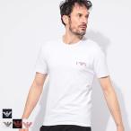 エンポリオアルマーニ EMPORIO ARMANI 半袖 Tシャツ メンズ 胸ロゴ クルーネック EAU1849AF10778