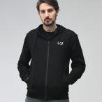 エンポリオアルマーニ メンズ パーカー 長袖 EMPORIO ARMANI ロゴ プリント フルジップ パーカー EA78NPM33PJVRZ ブランド トップス ブラック