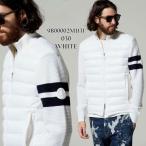 モンクレール メンズ MONCLER 袖ライン ロゴ ワッペン ワッフル ニットダウン ジャケット ブランド ブルゾン ダウン MC9B00002M1131
