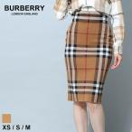 バーバリー レディース スカート BURBERRY ブランド タイトスカート ボトムス 膝丈 チェック柄 チェック ジャカードストレッチ BBL8043412