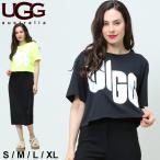 アグ Tシャツ 半袖 レディース アグ UGG australia BIG ロゴ クルーネック FIONNA LOGO トップス UGGL1125161