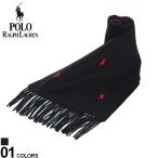 ポロ ラルフローレン メンズ マフラー POLO RALPH LAUREN ブランド 総柄 フリンジ ウール カシミヤ ギフト プレゼント RLPC1068F2 2024_vt