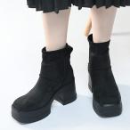 ショッピングショート アグ ショートブーツ 靴 UGG レディース ニットゴア ロゴ 厚底 盛れる レザー スクエアトゥ モクシー チェルシー ブラック Moxy Chelsea UGGL1171475