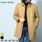 ヒューゴボス  メンズ コート HUGO BOSS ボタン ジップ ステンカラー ビジネス フォーマル 中綿 コットン 綿 HBMAREC10238728 ブランド