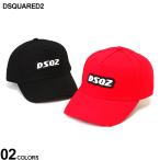 ディースクエアード DSQUARED2 ディースク キャップ ローキャップ 帽子 ロゴ 刺繍 コットン 綿 ブランド メンズ レディース 赤 アカ D2BCM064905C001 2024_vt