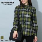 バーバリー レディース シャツ BURBERRY ブランド 長袖シャツ トップス チェックシャツ チェック BBL8056858