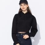 ショッピングプラダ プラダ PRADA パーカー レディース 立体ロゴ ボックスシルエット クロップド PRL13471010GS