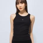 カルバンクライン Calvin Klein タンクトップ レディース リブ クルーネック WOVEN LABEL RIB CKLJ20J224762