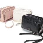 カルバンクライン Calvin Klein チェーンストラップ ダブルジップ ショルダーバッグ CKLK60K613047
