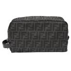 フェンディ バッグ 鞄 FENDI メンズ FFジャカード 総ロゴ ファブリック ポーチ クラッチバッグ セカンドバッグ FD7N0141ALWK