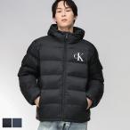 カルバンクライン ブルゾン メンズ Calvin Klein 無地 ロゴ フルジップ 中綿ブルゾン CKLV04RD528G