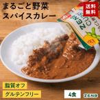 ショッピングカレー ZENB ゼンブ スパイスカレー 4食 送料無料 ｜ 低糖質 グルテンフリー プラントベース 動物性原料不使用 食物繊維 ポリフェノール