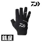  Daiwa защищающий от холода свет рукоятка перчатка 3шт.@ длинный cut DG-8424W черный XL
