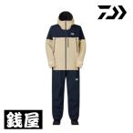  Daiwa DR-1926 Gore-Tex балка sa плитка непромокаемый костюм темно-синий крем бежевый 2XL
