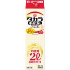 ショッピングみりん 宝酒造 タカラ本みりんカジュアルパック2L 2000ml×6本 u-yu