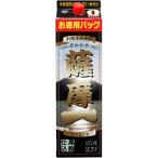 若松酒造 芋焼酎 薩摩一 25度 2.7Lパック 2700ml×4本 1ケース 鹿児島 u-yu