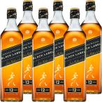 ジョニーウォーカー ブラックラベル12年 700ml×6本 ブレンデッド スコッチウイスキー u-yu