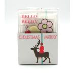  Рождество 2025 Audrey Рождество Mini BOX-C розовый белый шоколад 4 штук входит 1 коробка пакет имеется подарок подарок фруктовый пирог шоколад популярный симпатичный 