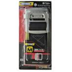 ツヨロン 安全帯用 胴ベルト アルミスライドバックル 黒 Ｍサイズ TUB-NS5N-BLK-M【50mm幅 長さ1,200mm 藤井電工】