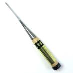 大内鑿 追入鑿 白樫芯持柄付 1分(3mm)